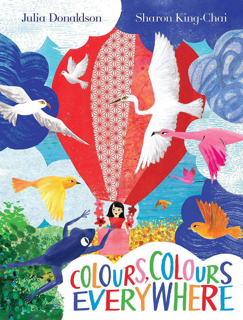 COLOURS COLOUR EVERYWHERE -  LIFE THE FLAP (HB)