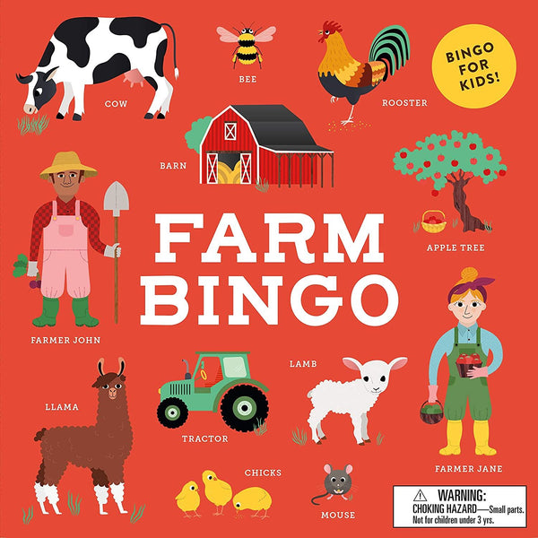 Farm Bingo For Kids