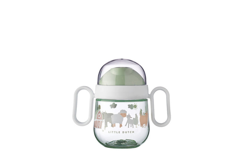 non spill sippy cup 2.0 mio 200 ml - little farm