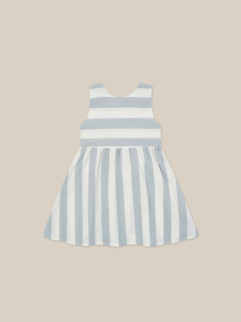 Sardine Stripes Sleeveless Dress