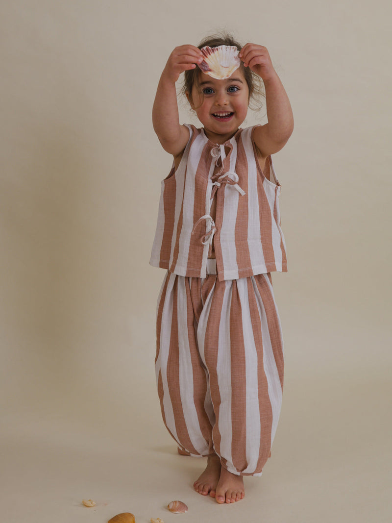 Sienna Stripes Resort Top