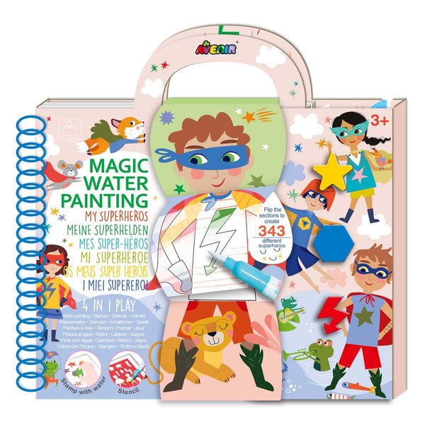 Magic Water Painting Superheros