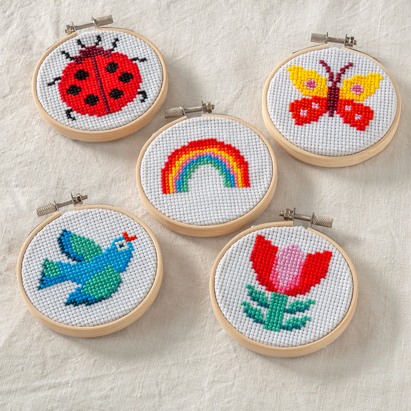 Mini Cross Stitch Kit Butterfly