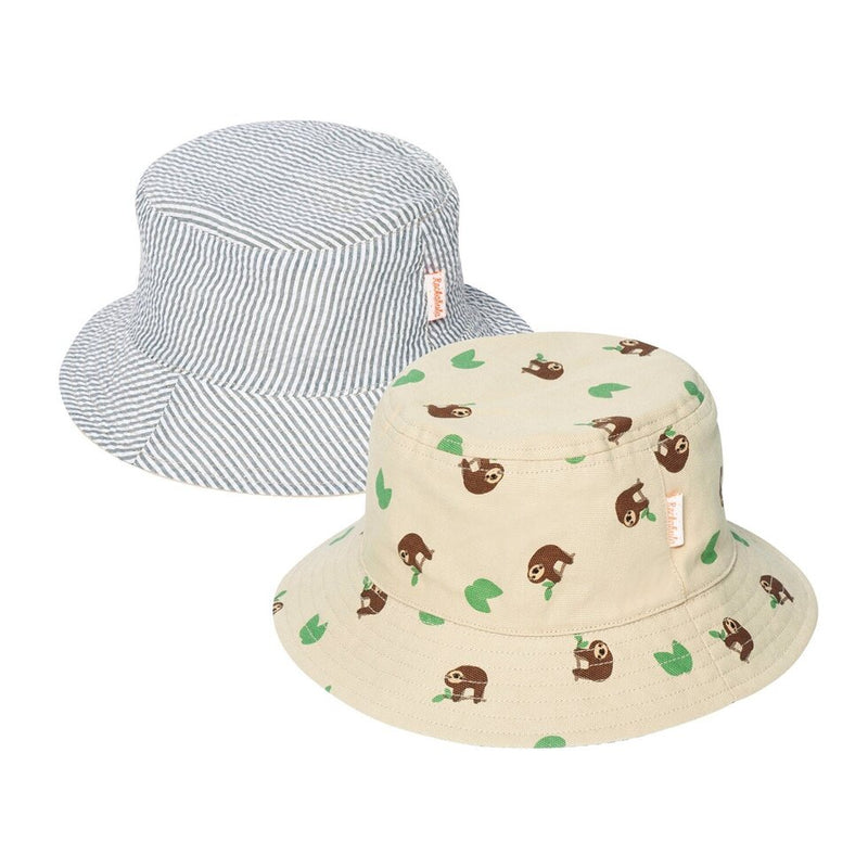 Sleepy Sloth Reversible Bucket Hat 3-6 Years