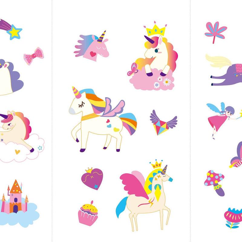 Nail Stickers & Tattoos Unicorn