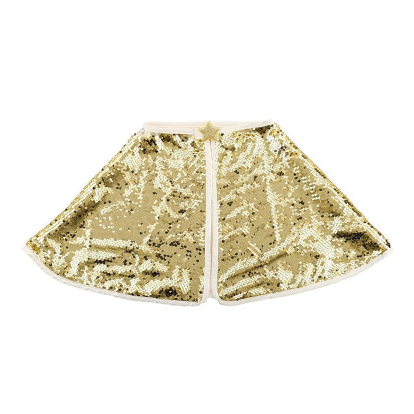 Gold Sequin Cape