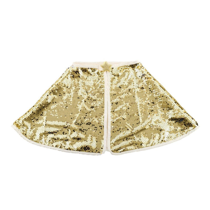Gold Sequin Cape