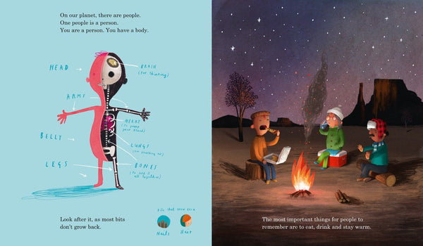 HERE WE ARE: NOTES FOR LIVING ON PLANET EARTH (HB)