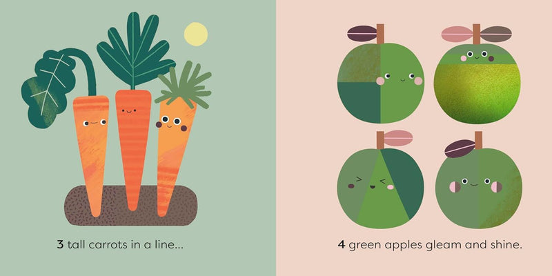 MINI TOUCH: FRUIT & VEG (TOUCH AND FEEL) (BOARD)