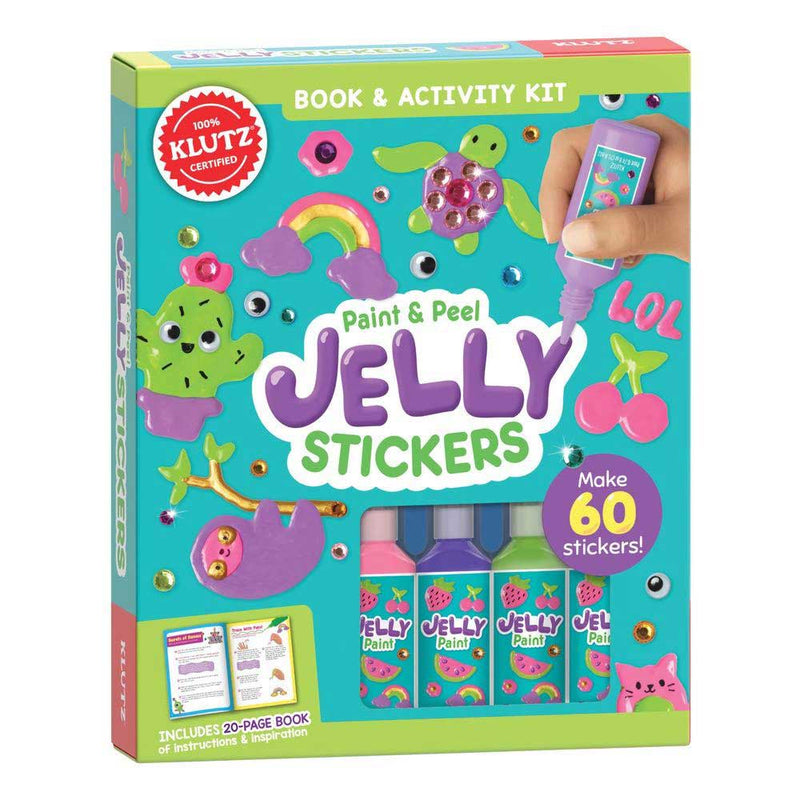PAINT AND PEEL JELLY STICKERS (KLUTZ)