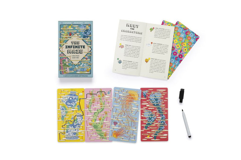 INFINITE MAZE: A NEW MAZE EVERY TIME (CARDS)