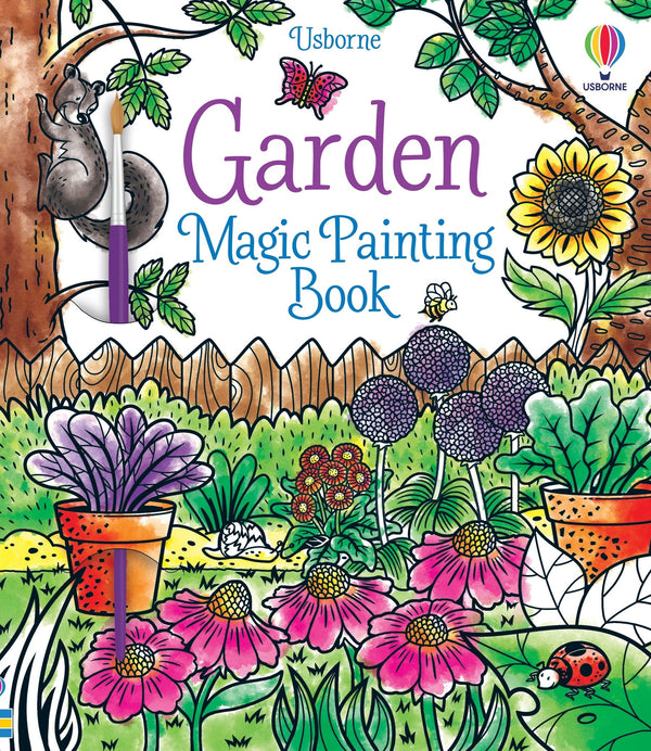 Garden MAGIC PAINTING BOOK