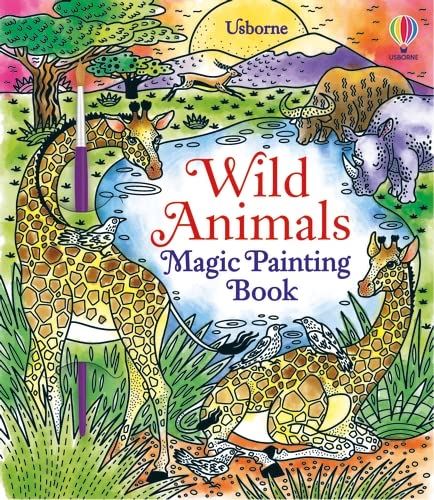WILD ANIMALS MAGIC PAINTING BOOK