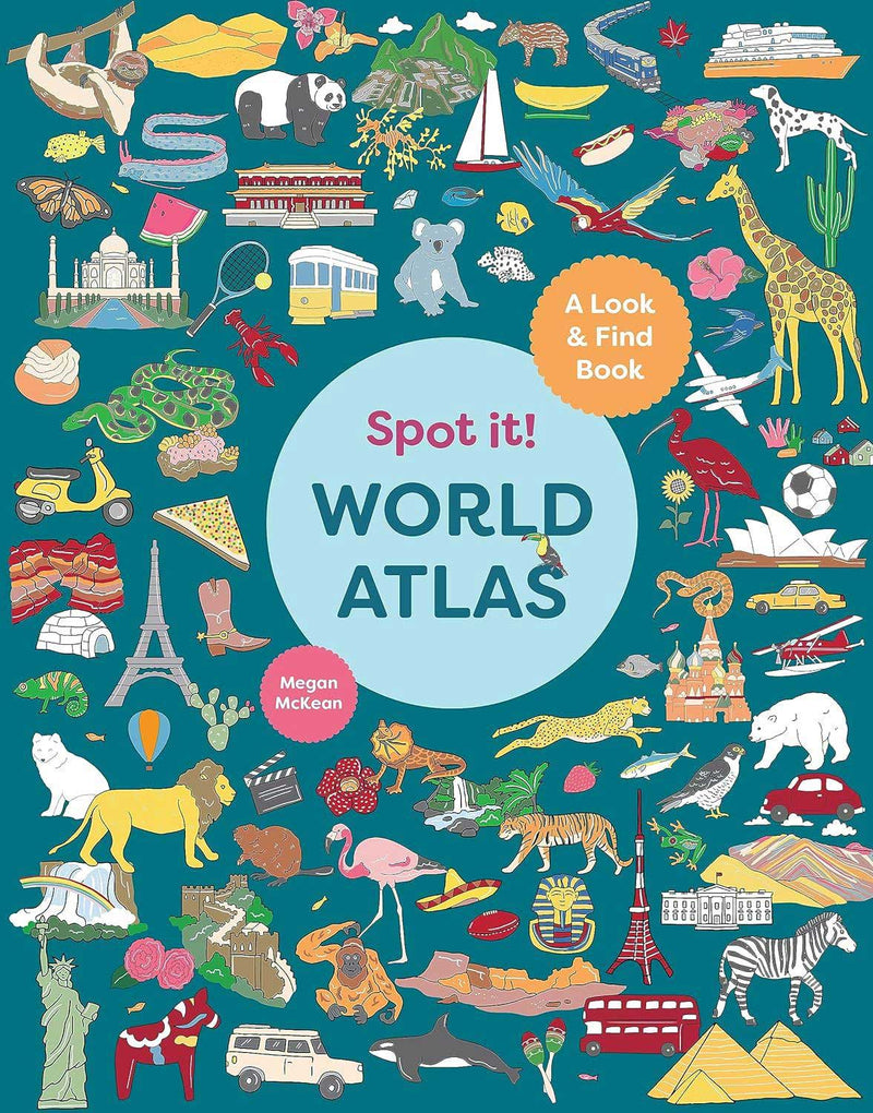 SPOT IT WORLD ATLAS: A LOOK AND FIND BOOK (HB)