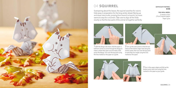 NATURE ORIGAMI: PAPER BLOCK AND BOOK