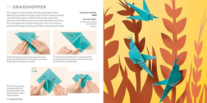 NATURE ORIGAMI: PAPER BLOCK AND BOOK