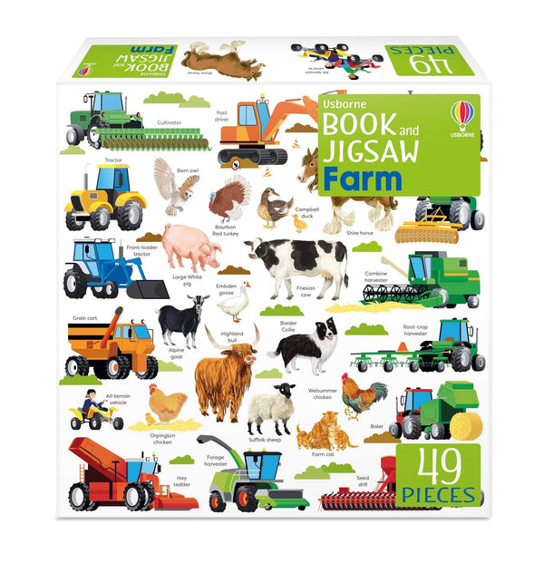 BOOK AND JIGSAW: FARM