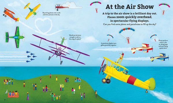 PLANES AND OTHER THINGS THAT FLY STICKER BOOK