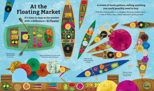 BOATS AND OTHER THINGS THAT FLOAT STICKER BOOK