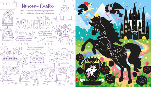 USBORNE SCRATCH ACTIVITIES: UNICORNS