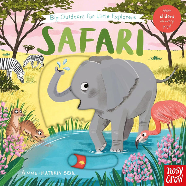 BIG OUTDOORS FOR LITTLE EXPLORERS: SAFARI (SLIDERS) (BOARD)