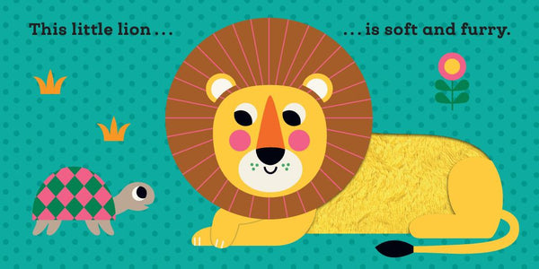 THIS LITTLE LION (TOUCH AND FEEL) (BOARD)