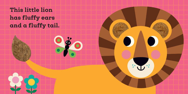 THIS LITTLE LION (TOUCH AND FEEL) (BOARD)
