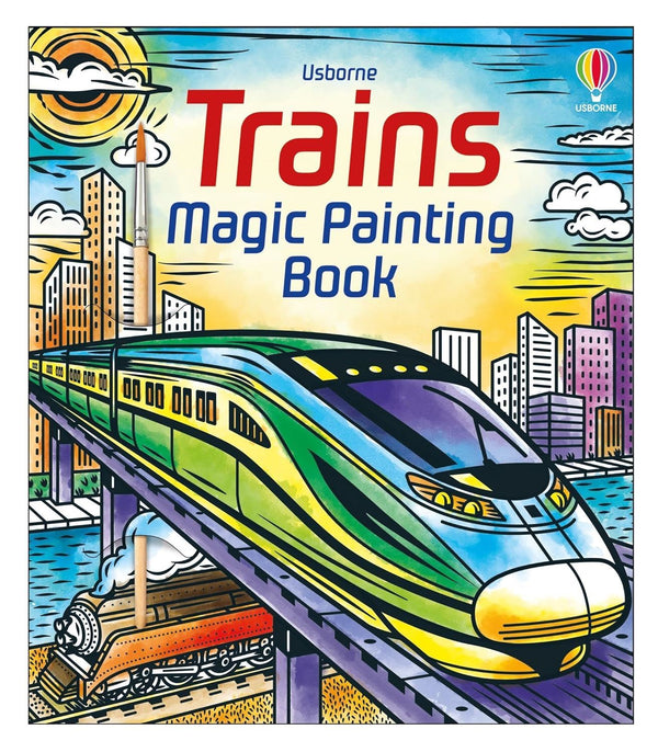 TRAINS MAGIC PAINTING BOOK