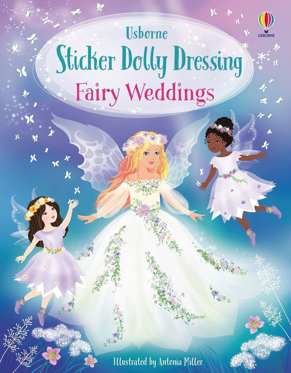 STICKER DOLLY DRESSING: FAIRY WEDDINGS