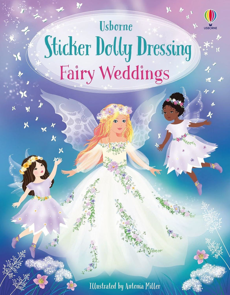 STICKER DOLLY DRESSING: FAIRY WEDDINGS