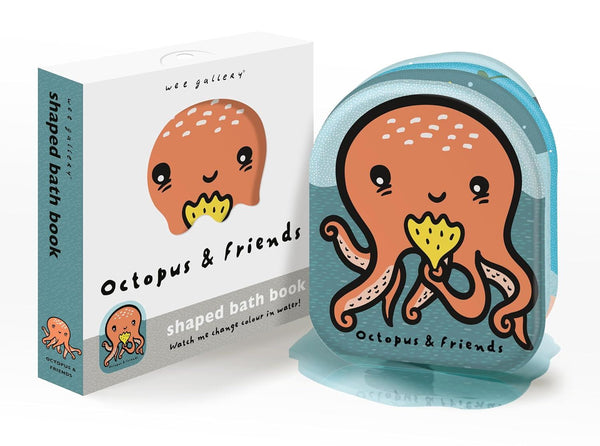 OCTOPUS AND FRIENDS SHAPED BATH BOOK