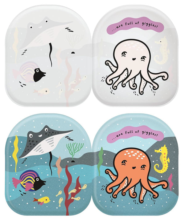 OCTOPUS AND FRIENDS SHAPED BATH BOOK