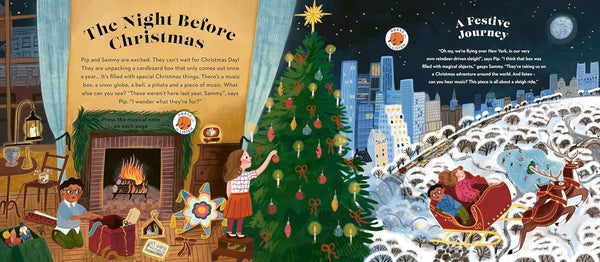 LISTEN TO THE MUSIC AT CHRISTMAS (HB)