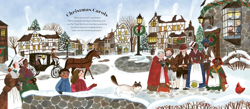 LISTEN TO THE MUSIC AT CHRISTMAS (HB)