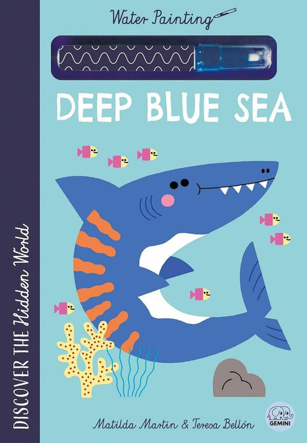 DEEP BLUE SEA WATER PAINTING