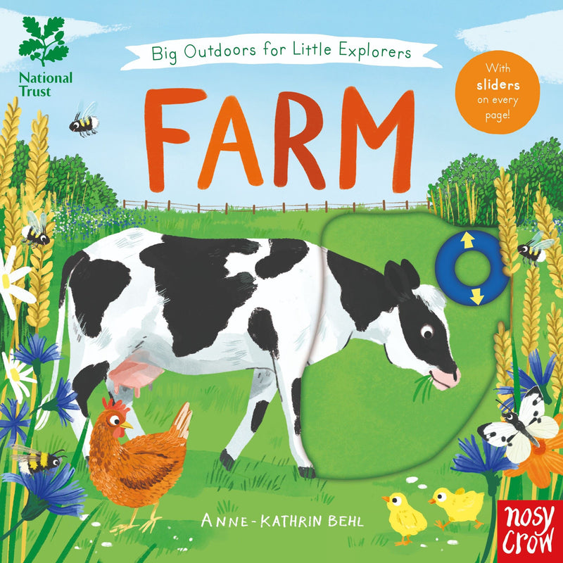 BIG OUTDOORS FOR LITTLE EXPLORERS: FARM (SLIDERS) (BOARD)