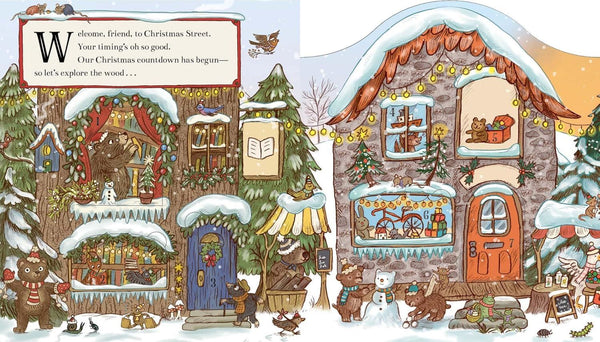 BROWN BEAR WOOD: CHRISTMAS ADVENT CALENDAR/ FOLD OUT VILLAGE