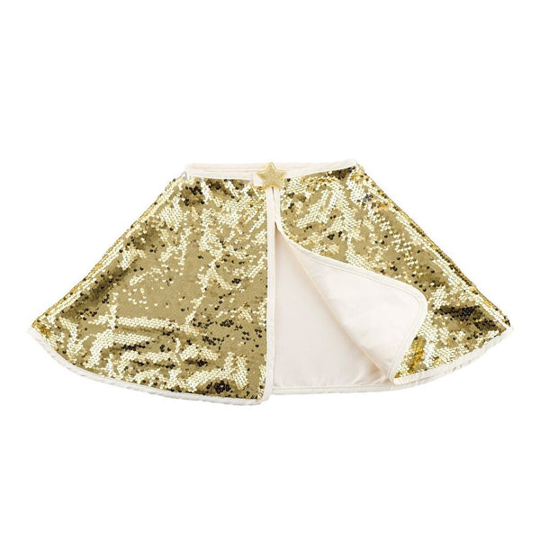 Gold Sequin Cape