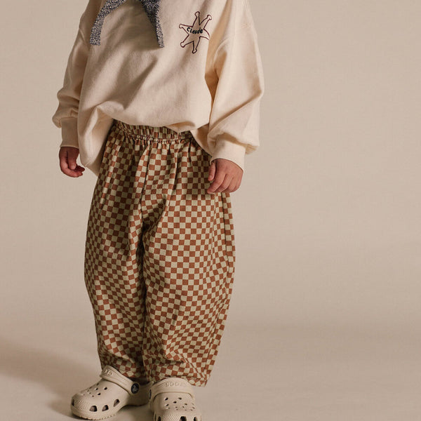 Brick Check Trouser