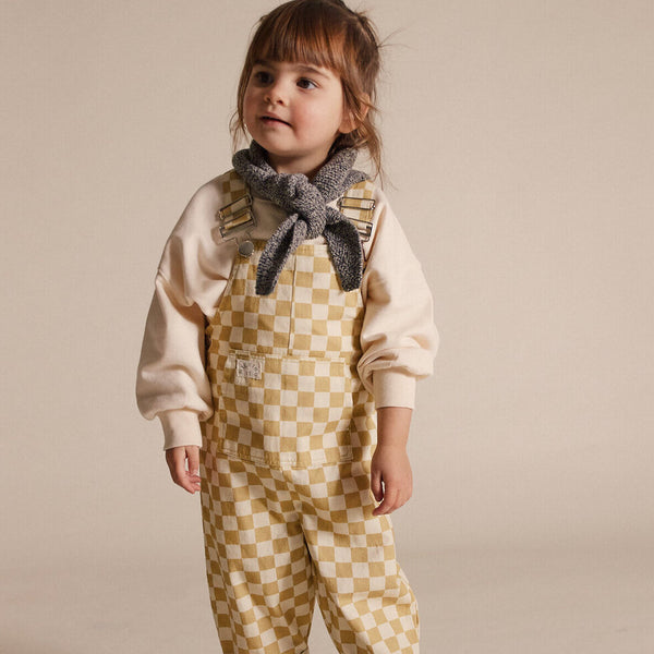 Checkerboard Dungaree Ochre