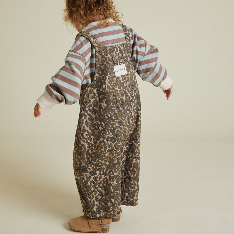 Blythe Leopard Dungaree