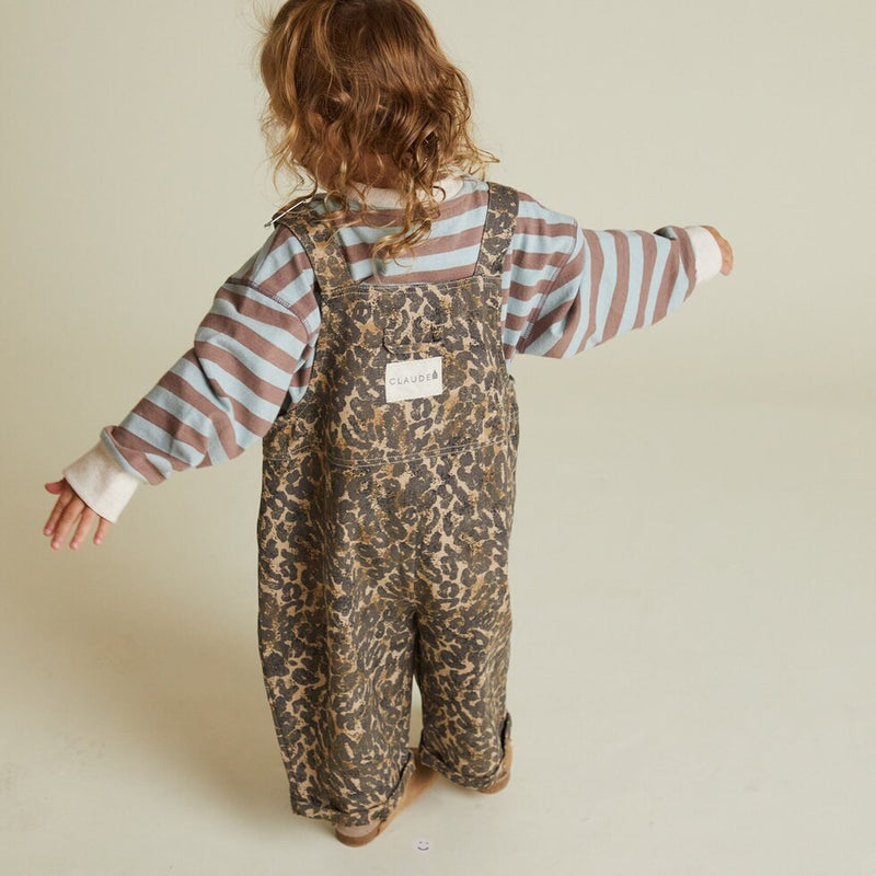 Blythe Leopard Dungaree