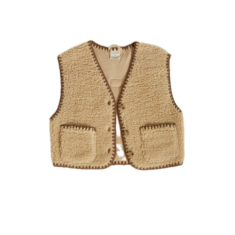 Amos Sand Folk Gilet