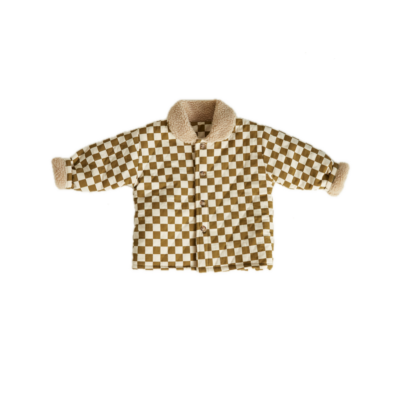 Emery Coco Checkerboard Coat
