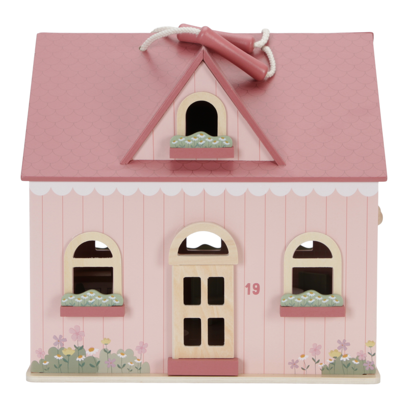 Wooden Dollhouse Small
