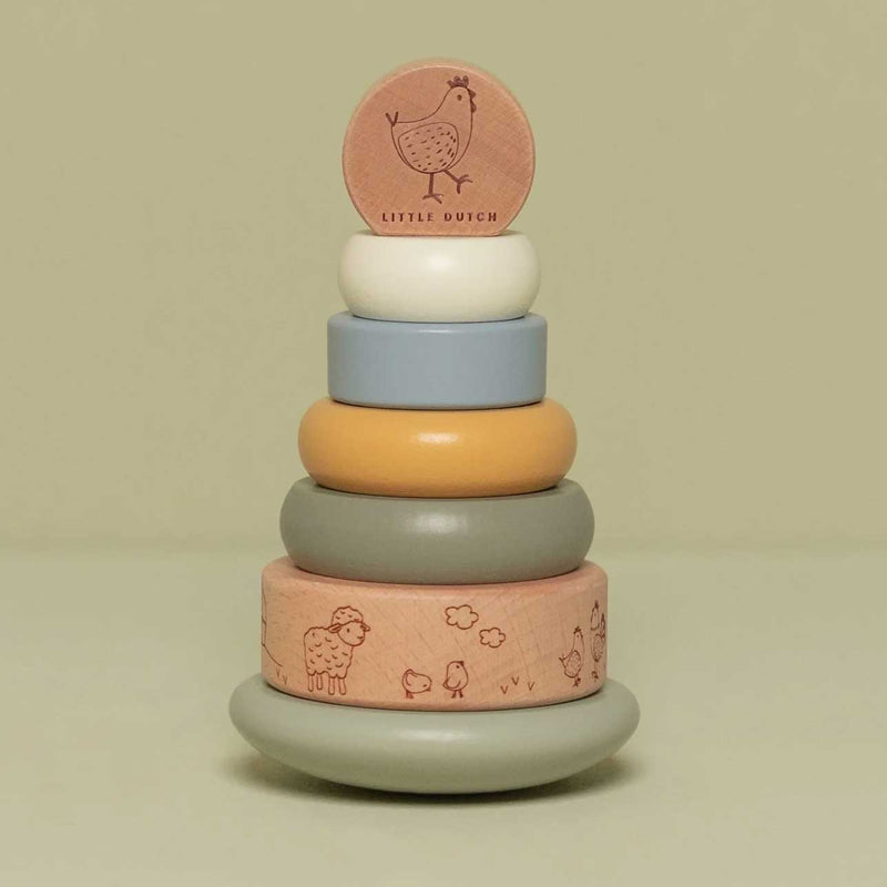 Rocking Ring Stacker - Little Farm