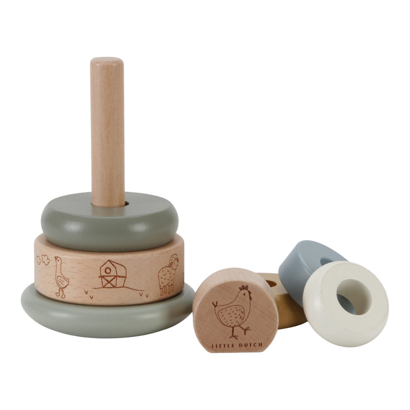 Rocking Ring Stacker - Little Farm