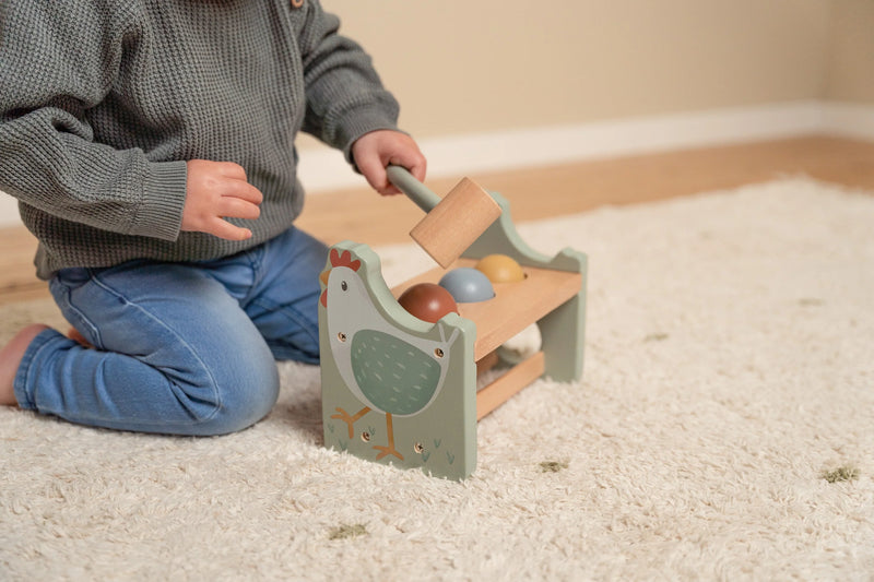 Pounding Bench With Rolling Balls Little Farm