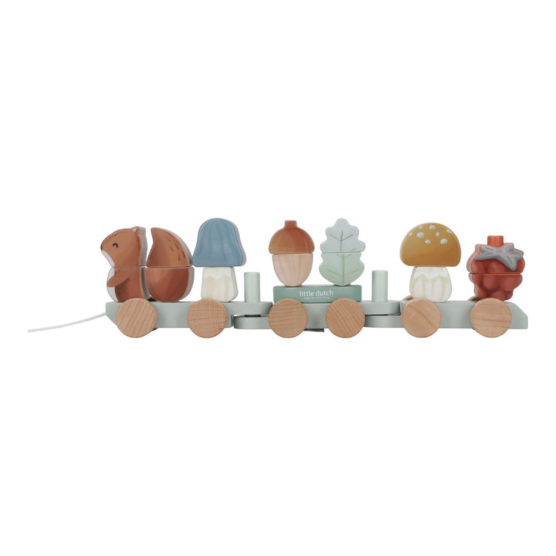 Stacking Train Squirrel - Forest Friends