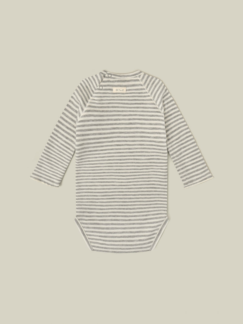 Stripy bodysuit bunny
